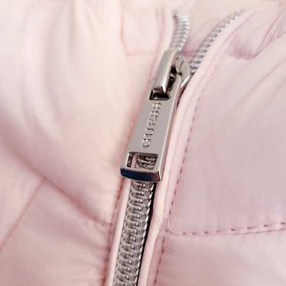 🚫SOLD: GUESS Pink Puffer Jacket - Picture 8 of 10